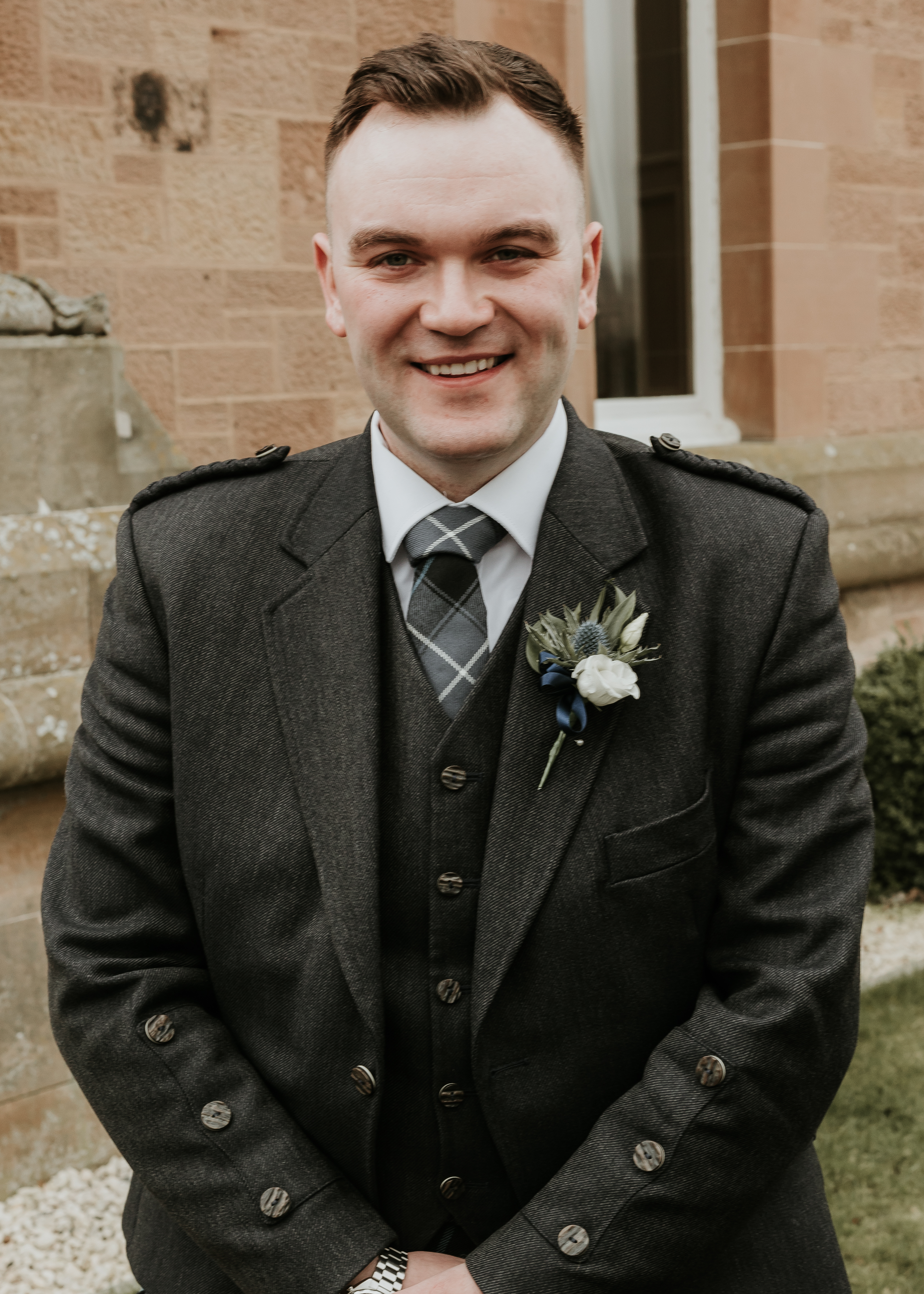 Groom at Cornhill Castle